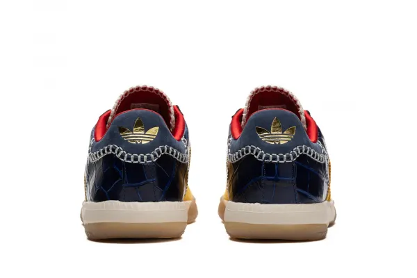 adidas x Wales Bonner MN Samba "St Fade Gold Collegiate Navy" (IH8407)