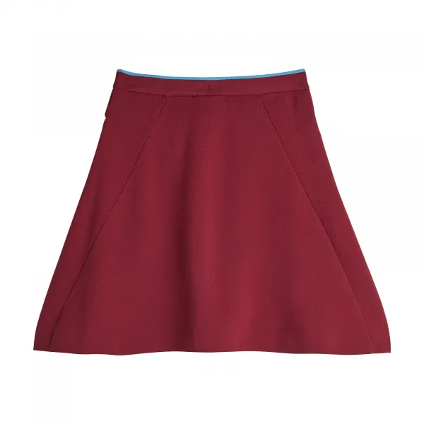 adidas x Wales Bonner Skirt W "Collegiate Burgundy" (JL9588)