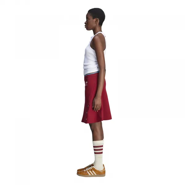 adidas x Wales Bonner Skirt W "Collegiate Burgundy" (JL9588)