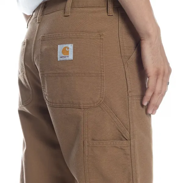 Carhartt WIP Double Knee Pant Rinsed "Hamilton Brown" (I031501-HZ02)