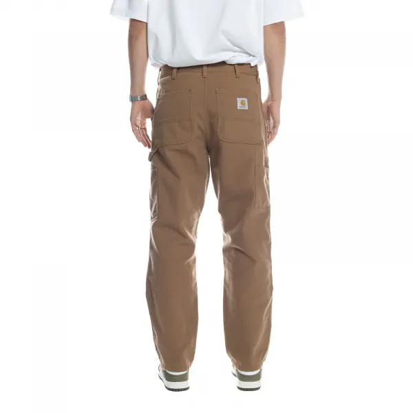 Carhartt WIP Double Knee Pant Rinsed "Hamilton Brown" (I031501-HZ02)