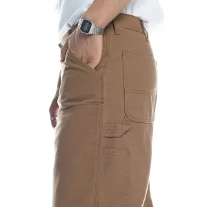 Carhartt WIP Double Knee Pant Rinsed "Hamilton Brown" (I031501-HZ02)