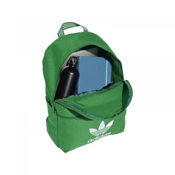 Ruksak adidas Originals Adicolor zelená farba, veľký, s potlačou, IW1781