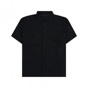 Pleasures Lacy Button Down Shirt "Black" (P24F050-BLACK)