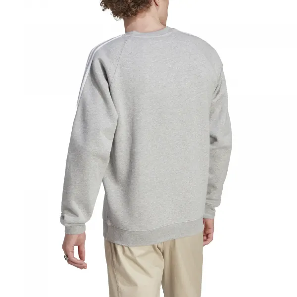 adidas Adicolor Classics 3-Stripes Crew "Medium Grey Heather" (IM4514)