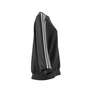 adidas 3-Stripes Oversized Crewneck W "Black" (IU2423)