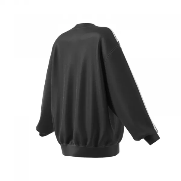 adidas 3-Stripes Oversized Crewneck W "Black" (IU2423)