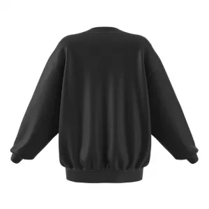 adidas 3-Stripes Oversized Crewneck W "Black" (IU2423)