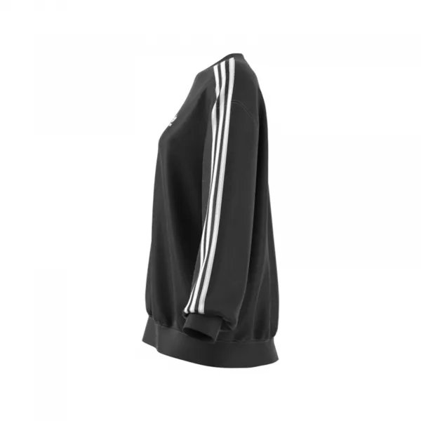 adidas 3-Stripes Oversized Crewneck W "Black" (IU2423)