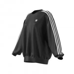 adidas 3-Stripes Oversized Crewneck W "Black" (IU2423)