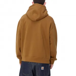 Carhartt WIP Hooded Brown Ducks Sweat "Hamilton Brown" (I033930-HZXX)