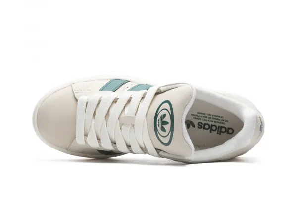 adidas Campus 00s "Cream White Collegiate Green" (JS3446)