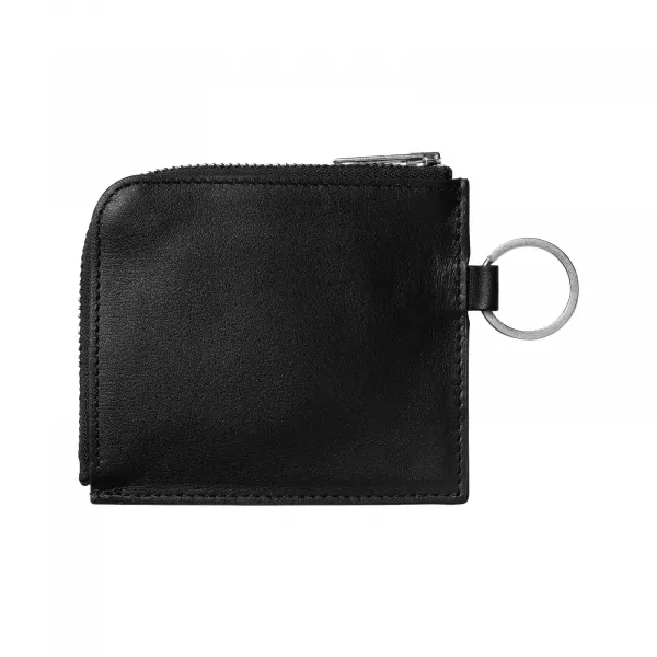 Carhartt WIP Double Vegas Zip Wallet "BLack Silver" (I033802-0M4XX)