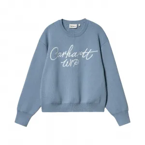 Carhartt WIP Signature Sweater W "Dusty Ice Wax" (I034034-2KEXX)