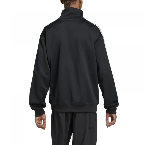 adidas Adicolor Funnel Neck Track Top "Black White" (IZ4803)