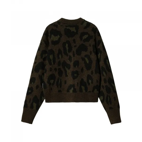 Carhartt WIP Merton Cardigan Camo Leo Jaquard W "Tamarind" (I033911-2EMXX)