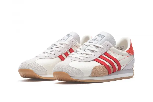adidas Country OG "Off White Better Scarlet" (JH8643) (JI2868)