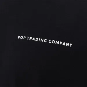 Pop Trading Company Logo Longsleeve "Black White" (POP-NOS-005)