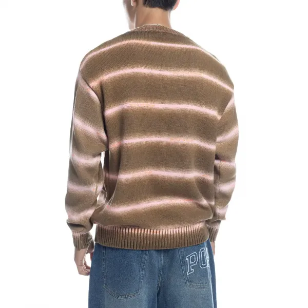 BoTT Gradation Cotton Sweater "Brown" (GRDT-CTN-SWTR-BROWN)