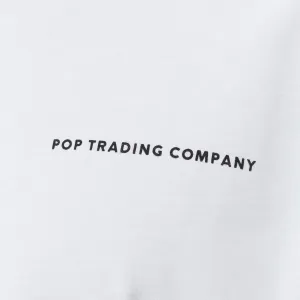Pop Trading Company Logo T-Shirt "White" (POP-NOS-001)