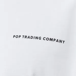 Pop Trading Company Logo T-Shirt "White" (POP-NOS-001)