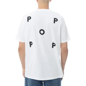 Pop Trading Company Logo T-Shirt "White" (POP-NOS-001)