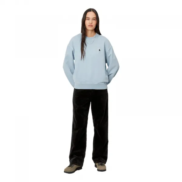 Carhartt WIP Nelson Sweatshirt W "Dusty Ice" (I029537-2BSGD)