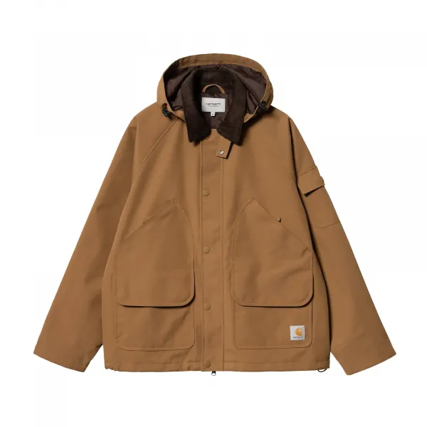 Carhartt WIP Clarton Jacket "Hamilton Brown Tobacco" (I033871-00SXX)