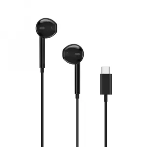 Tech-Protect Ultraboost slúchadlá do uší USB-C, čierne
