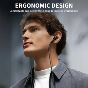 Tech-Protect Ultraboost slúchadlá do uší USB-C, čierne