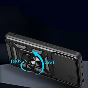 Tech-Protect Camshield kryt na Motorola Edge 60 Fusion, čierny