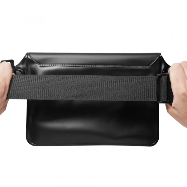 Spigen A620 vodotesná taška na mobil, čierna