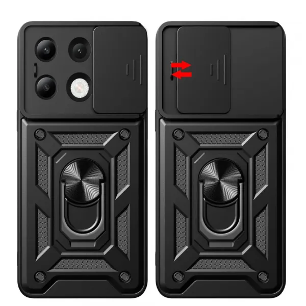 Tech-Protect Camshield kryt na Xiaomi Redmi Note 13 4G, čierny