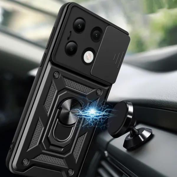 Tech-Protect Camshield kryt na Xiaomi Redmi Note 13 4G, čierny
