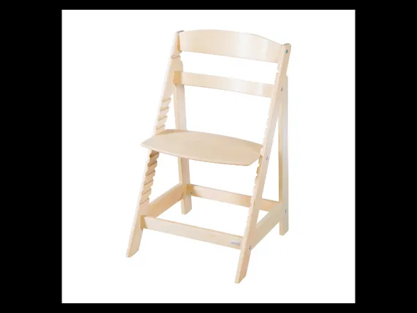 roba Detská drevená vysoká jedálenská stolička Sit Up (prírodná/flex)