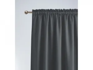 Tmavosivýzatemňujúcizávesnariasiacupásku140x250cm
