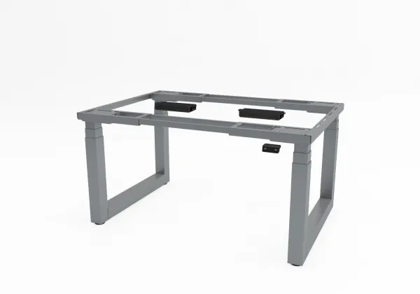 Výškovo nastaviteľný konferenčný stôl Solid, s pracovnou doskou 2100x1100 mm