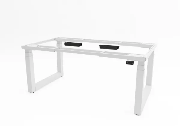 Výškovo nastaviteľný konferenčný stôl Solid, s pracovnou doskou 2100x1100 mm