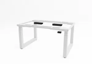 Výškovo nastaviteľný konferenčný stôl Solid, s pracovnou doskou 2100x1100 mm