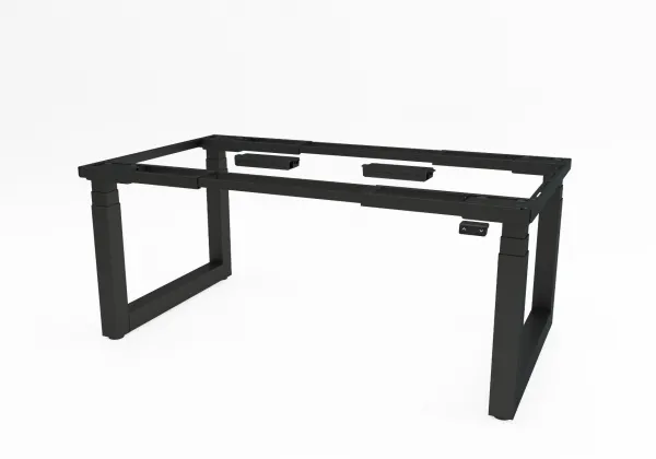 Výškovo nastaviteľný konferenčný stôl Solid, s pracovnou doskou 2100x1100 mm
