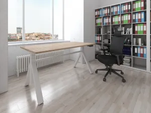Výškovo nastaviteľný kancelársky stôl Ypsilon