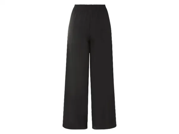 esmara® Dámske nohavice Wide Leg (čierna, S (36/38))