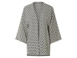 esmara® Dámske kimono (biela/čierna, L (44/46))
