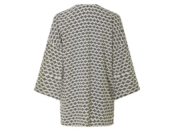 esmara® Dámske kimono (biela/čierna, L (44/46))