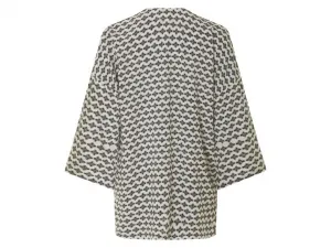 esmara® Dámske kimono (biela/čierna, L (44/46))