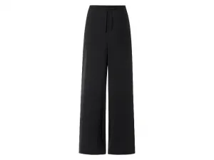 esmara® Dámske wide-leg nohavice (čierna, XS (32/34))