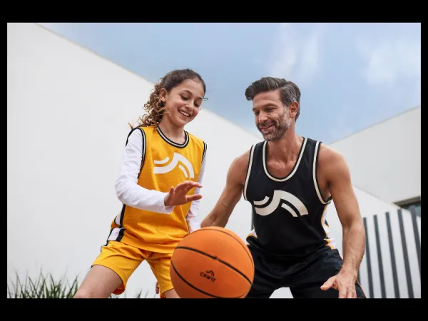 Crivit Detský funkčný basketbalový top (čierna, 122/128)
