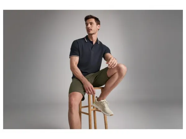 esmara Men Pánske polotričko (navy modrá, S (44/46))