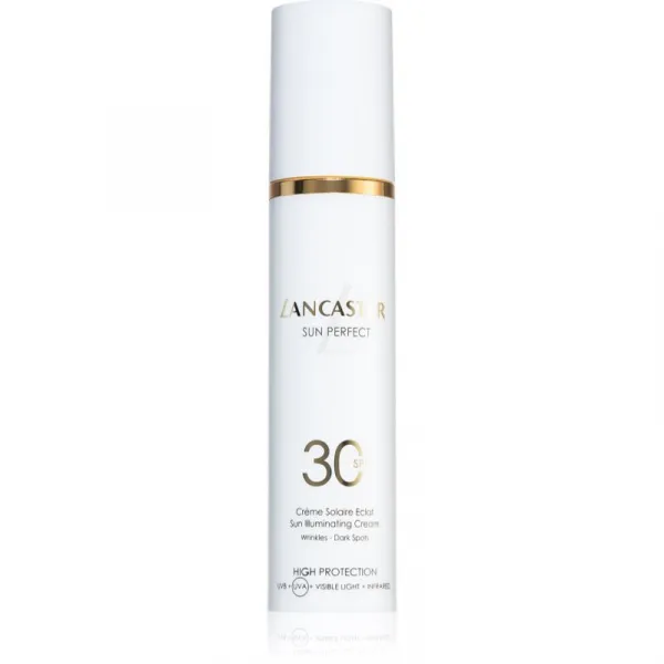 Lancaster Sun Perfect Sun Illuminating Cream SPF 30 rozjasňujúci denný krém proti vráskam a tmavým škvrnám SPF 30 50 ml