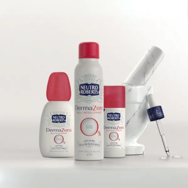 Neutro Roberts DermaZero dezodorant roll-on so 48hodinovým účinkom 40 ml